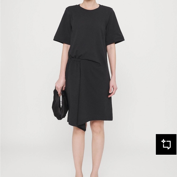 Weekend Max Mara Manche Black Jersey Dress Size XS New With Tag - Picture 1 of 15